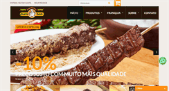 Desktop Screenshot of churrabom.com.br